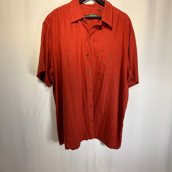 Orvis Other - Orvis Hemp‎ Blend Bowling Style Rust Mens XL Grandpacore